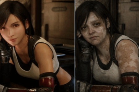 玩家自制西方审美下人气女角色：蒂法变病态胖墩！