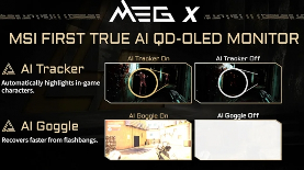 新AI硬件外挂?微星CES上展出可降低闪光弹影响显示器(图1) 游侠网1