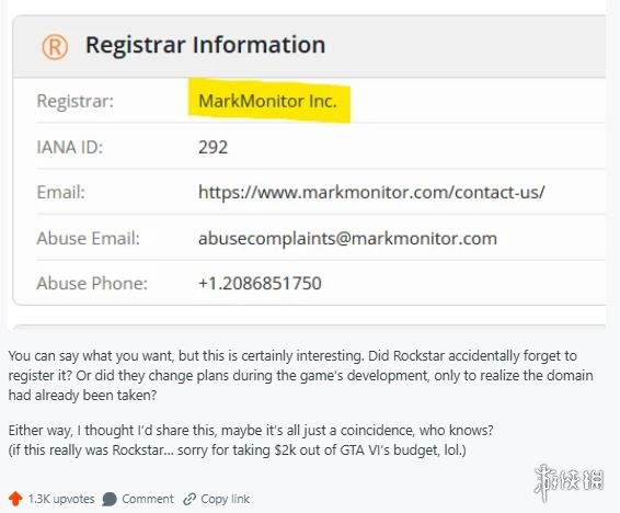 手疾眼快!《GTA6》粉丝从R星预算里抢走2000美元(图4) 游侠网4